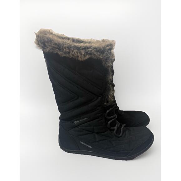 Columbia Winter Boots Minx Mid III Black Waterproof Snow Outdoor Ski 9 - Picture 1 of 11